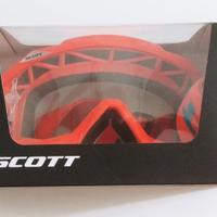 Occhiali maschera scott casco + tear off