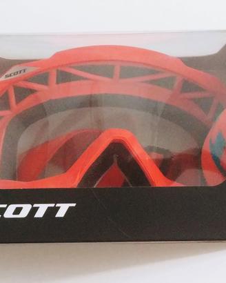 Occhiali maschera scott casco + tear off