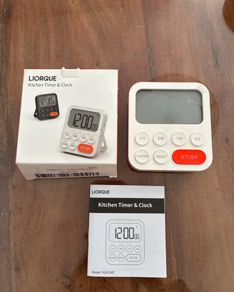 TIMER E OROLOGIO CUCINA