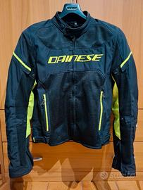 Giacca Moto Dainese  Nero giallo fluo  Tg52
