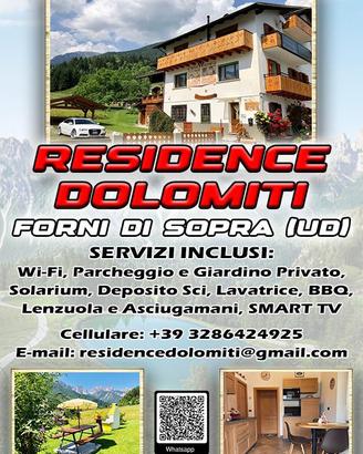 Residence Dolomiti, relax tra le Dolomiti