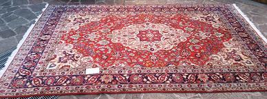 tappeto persiano Tabriz usato - cm 315 x 192.