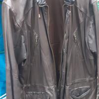 Cappotto vintage in vera pelle