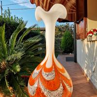 Vaso Murano Design Carlo Moretti. Anni 70. cm40