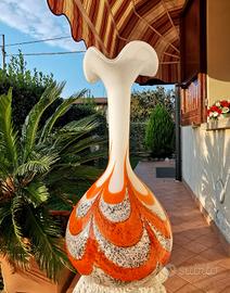 Vaso Murano Design Carlo Moretti. Anni 70. cm40