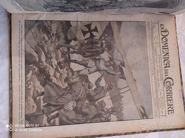 Domenica del corriere 1916 annata rilegata