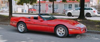 Chevrolet Corvette C4 convertible cabrio rossa