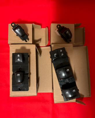 Pulsanti Alzavetri Kadjar 2015/18 Kit 4 Vetri