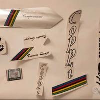 kit adesivi " la fausto coppi" bici vintage '80 