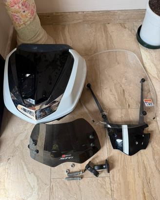 accessori sh 125/150/350 totale prezzo