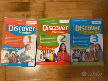 Kit completo 6 libri inglese IDiscover Premium