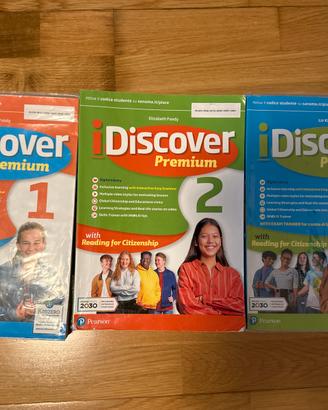 Kit completo 6 libri inglese IDiscover Premium