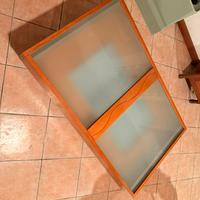 Tavolino da salotto estensibile, vano contenitore