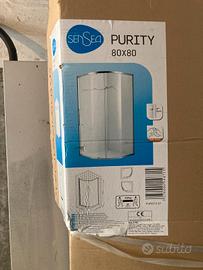 box doccia sen sea purity 80x 80 6mm