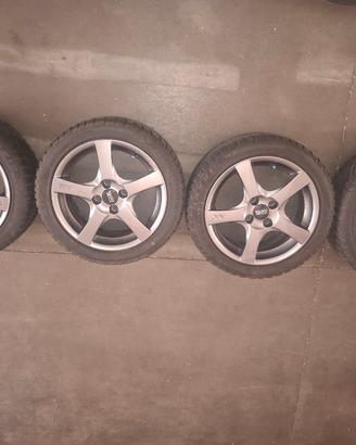 Cerchi OZ 4 x 108 R 16  +  Gomme maxxis M+S