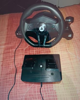 Volante +pedaliera PS4-PS3