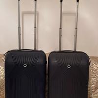 Set 2 valigie DELSEY grigio e blu rigide da cabina