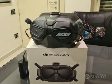 Dji Goggles V2 x antenne Axi II +Stubby long range