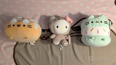 Pusheen grandi da collezione - 3 pupazzi