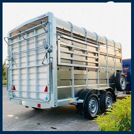 Rimorchio trasporto pecore 365 x 182 cm PT 3500 Kg