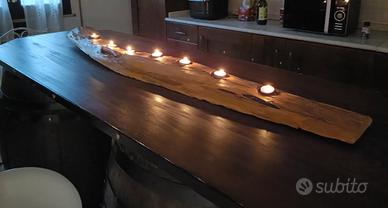 porta candele  artigianale