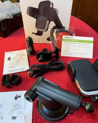 Wefunix 15W Caricatore Wireless Auto