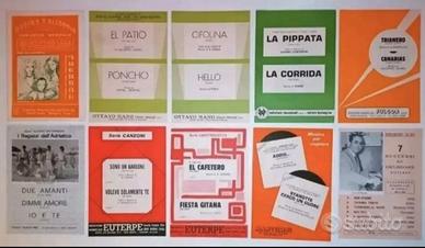 Spartiti per orchestra tango clarinetto sax