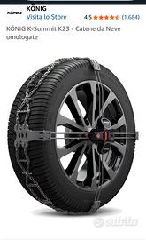 Catena neve Konig k summit K23