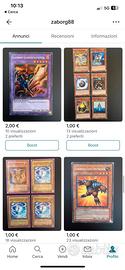 Carte varie yugioh( prezzi in foto) collezione