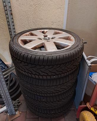 Treno Gomme 4 stagioni 195/45 R16 usate 1 mese