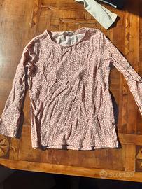 maglietta maniche lunghe bambina H&M 4 6 anni