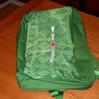 Zaino Verde Heineken  Nuovo