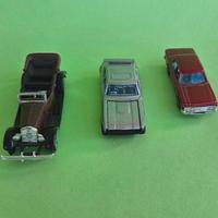Lotto 3 Modellini Vintage 1/64 No Matchbox 