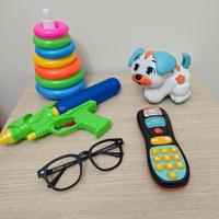 Set Giocattoli x bimbi 6/36 mesi, anche Clementoni