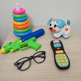 Set Giocattoli x bimbi 6/36 mesi, anche Clementoni