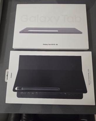 Galaxy Tab S10 FE+ 5G + Book Cover Keyboard