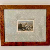 Incisione su rame della prima metà dell'800