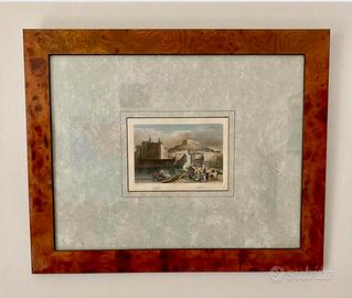 Incisione su rame della prima metà dell'800