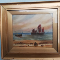 Quadro inglese a olio