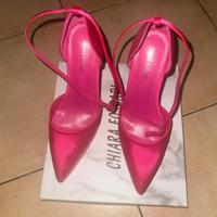 Décolleté 👠 con tacco alto fucsia tg. 40