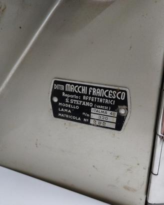 Affettatrice vintage