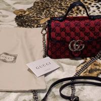 Borsa GUCCI Marmont Mini Tracollina con Manico