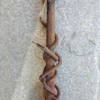 Scultura ferro battuto 