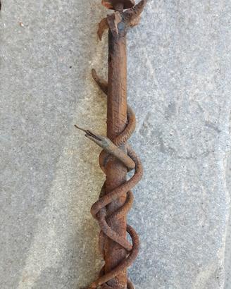 Scultura ferro battuto 