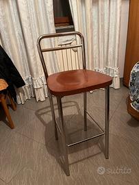 Sgabelli (2)  legno veneta cucina nuovi