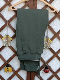 Pantaloni Slim verde TAG (M) NUOVO! 