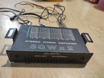Amplificatore stereo auto Majestic 