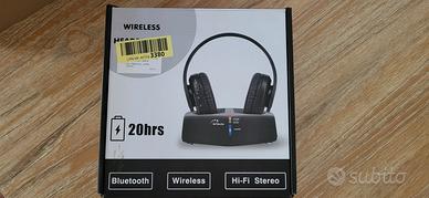 WallarGe Cuffie radio per tv senza fili