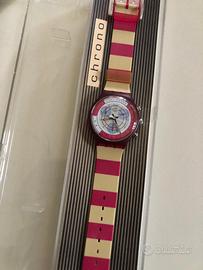 Swatch Chrono Navy Berry 1991