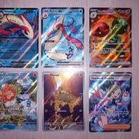 Lotto Carte Pokemon Illustrazione Rare Scintille